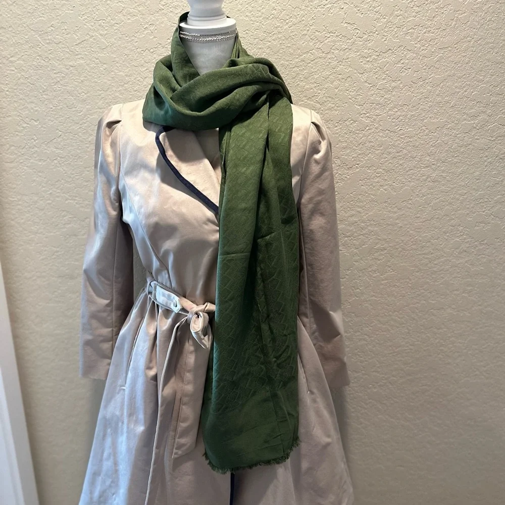Dior Green Scarf
